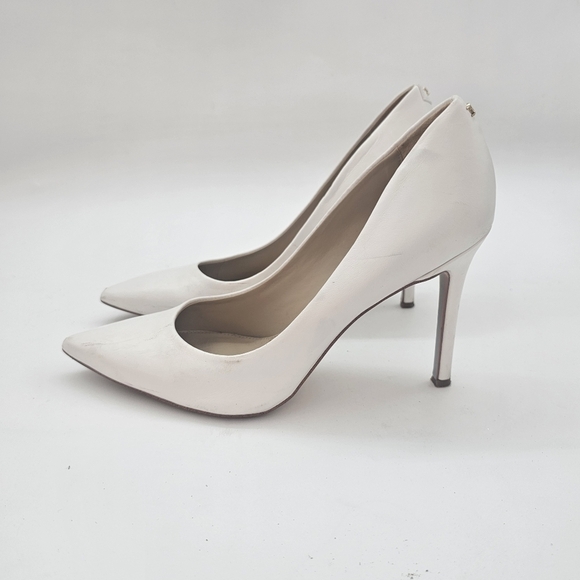 Sam Edelman Hazel Pointed Toe Pump Ivory Size 8.5 - Picture 2 of 13